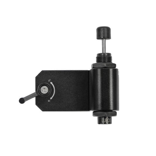 Hydraulic spring safety stopper