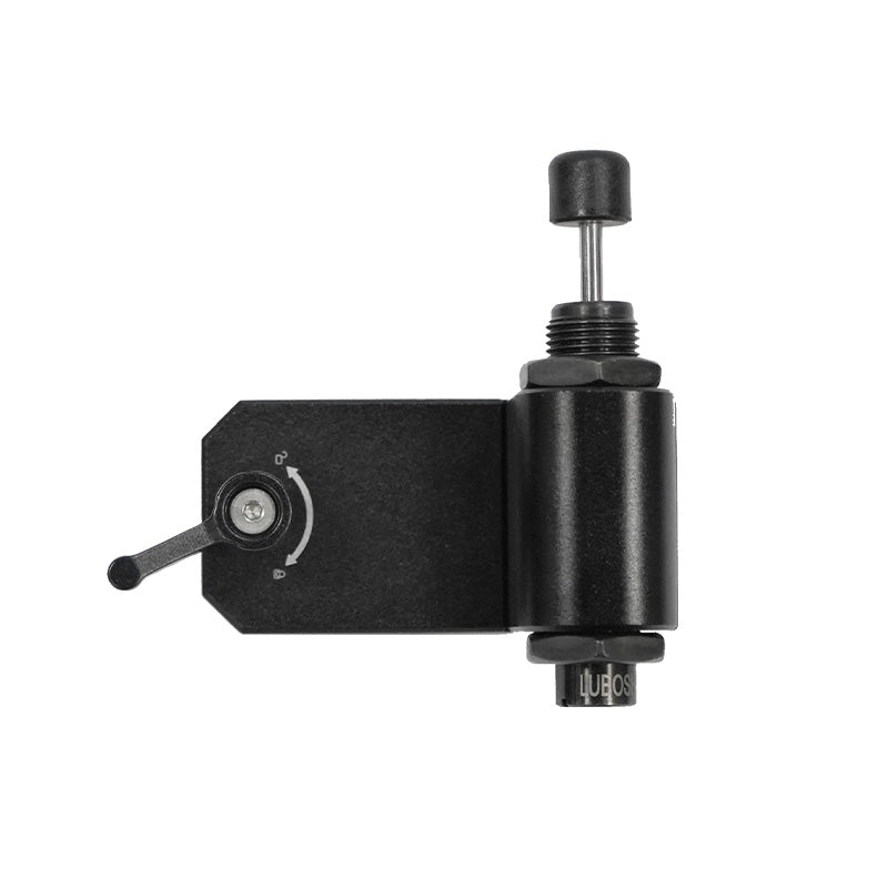 Hydraulic spring safety stopper
