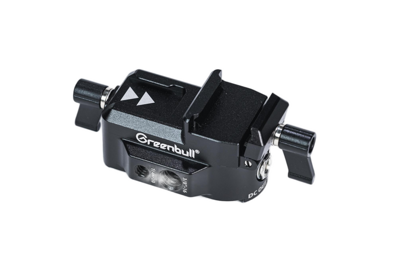 Battery handle power adapter